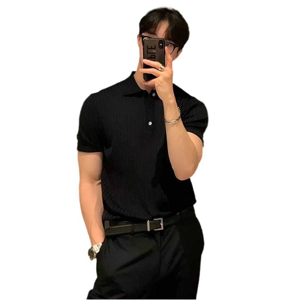 DHM ~ Luxe Retro Polo