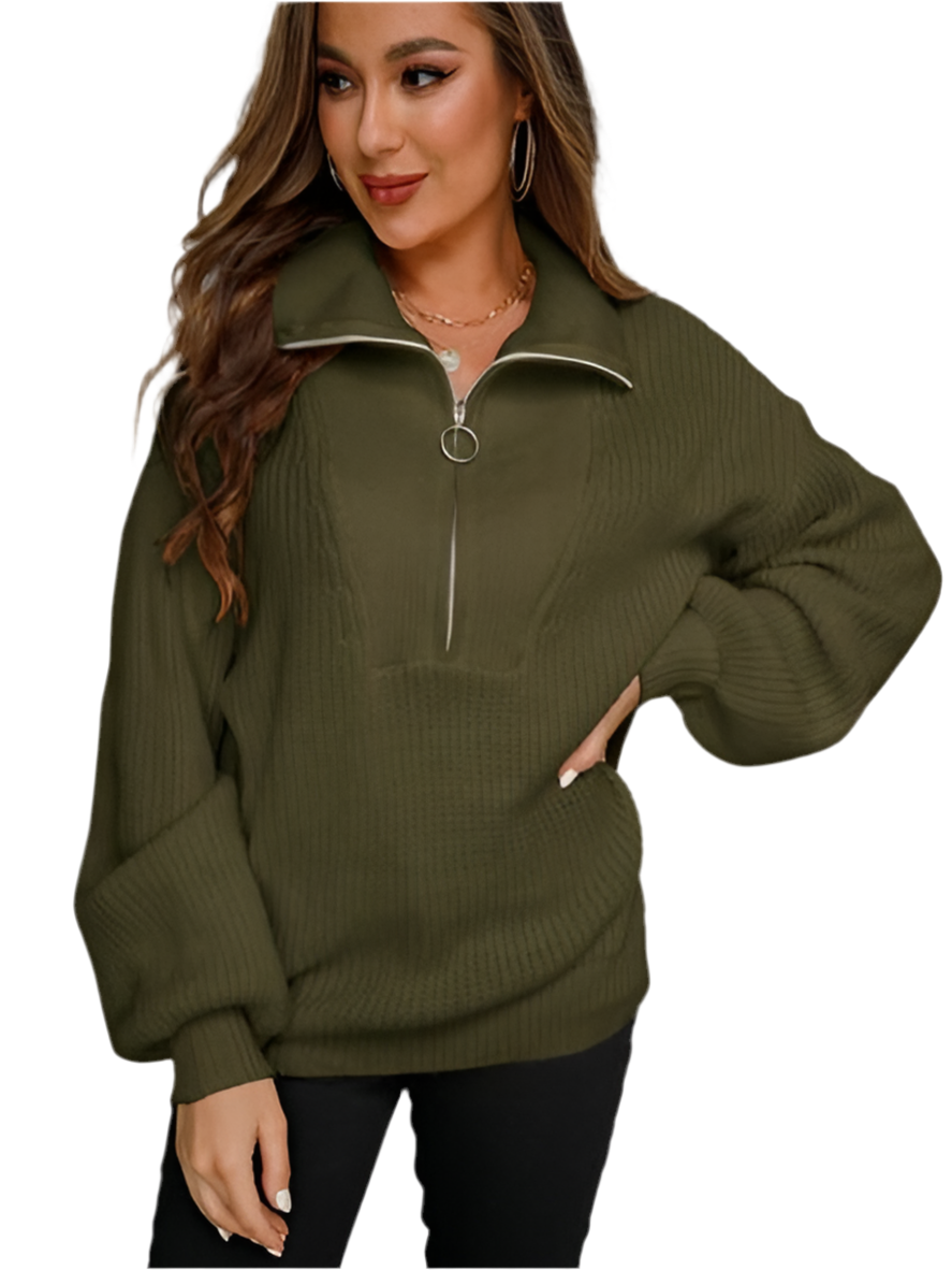 DHM ~ Half Zip Sweater