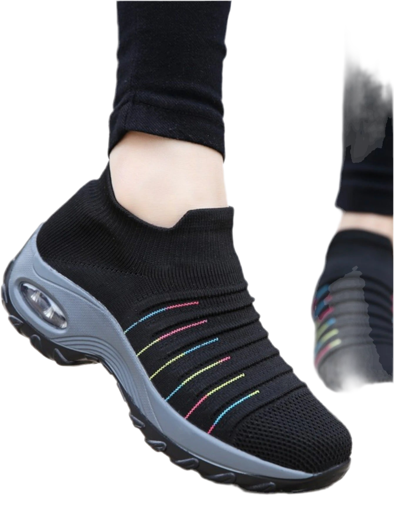 DHM ~ Black&White BareFoot Sneakers 💧
