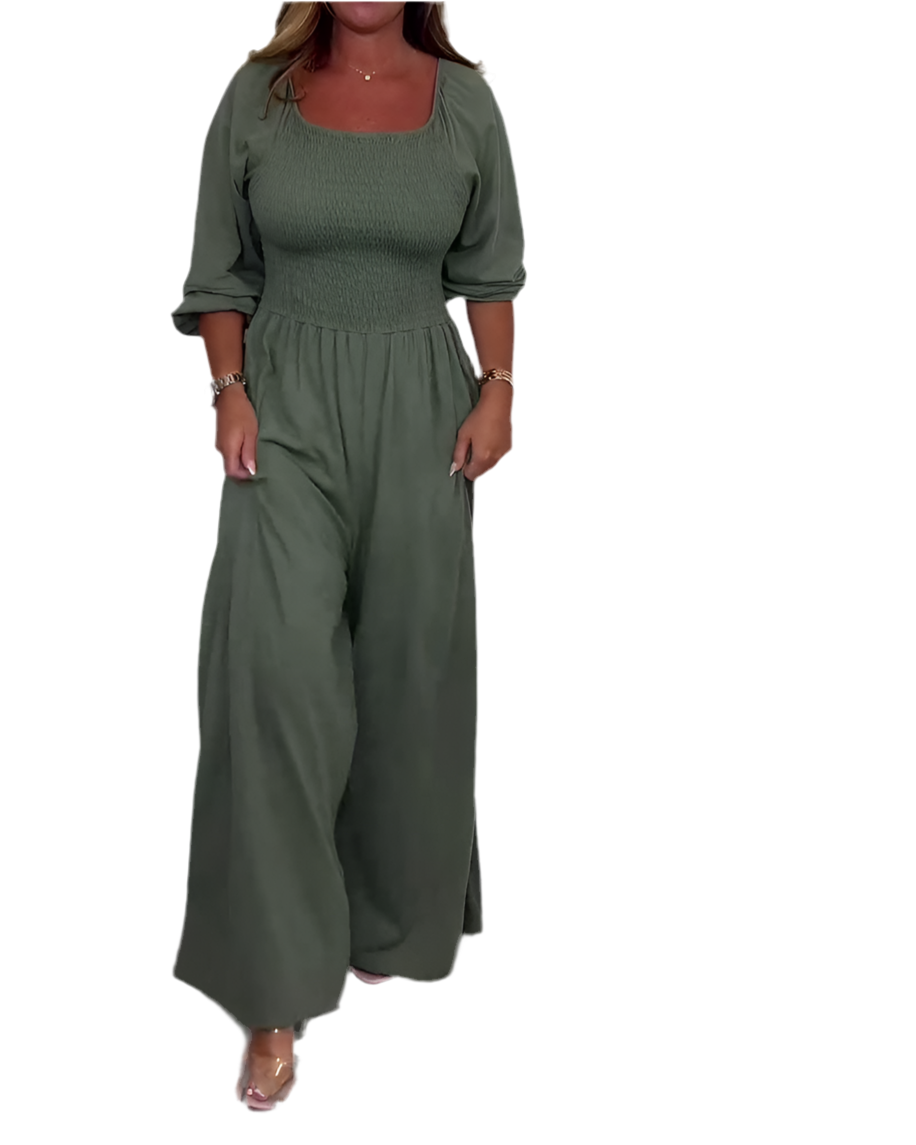 DHM ~ Tijdloze Katoenen Jumpsuit