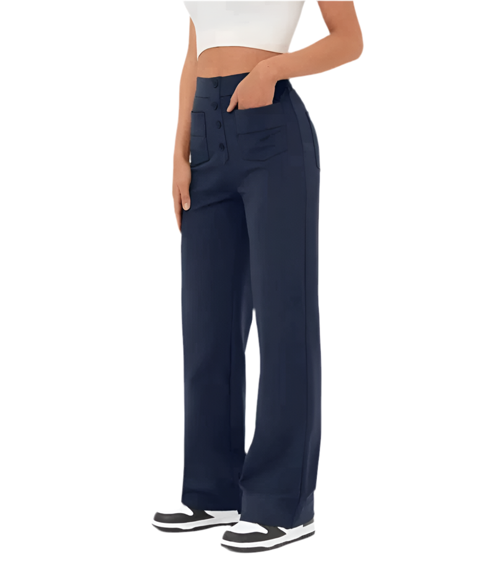 DHM ~ High-Waisted Jeans Ocean Blue