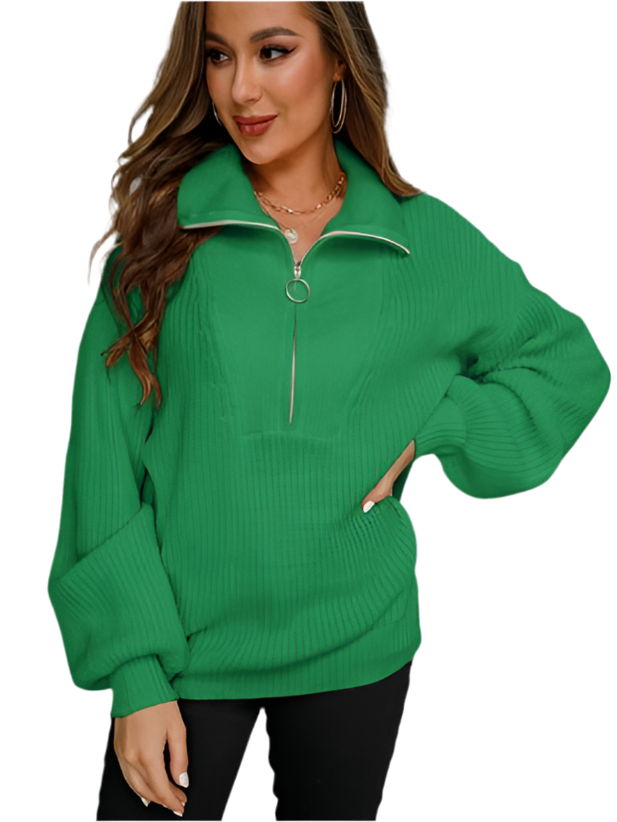 DHM ~ Half Zip Sweater