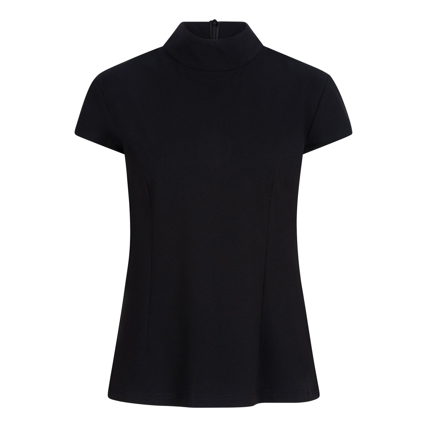 DHM ~ DONNA CAP SLEEVE TRAVEL TOP - navy blue