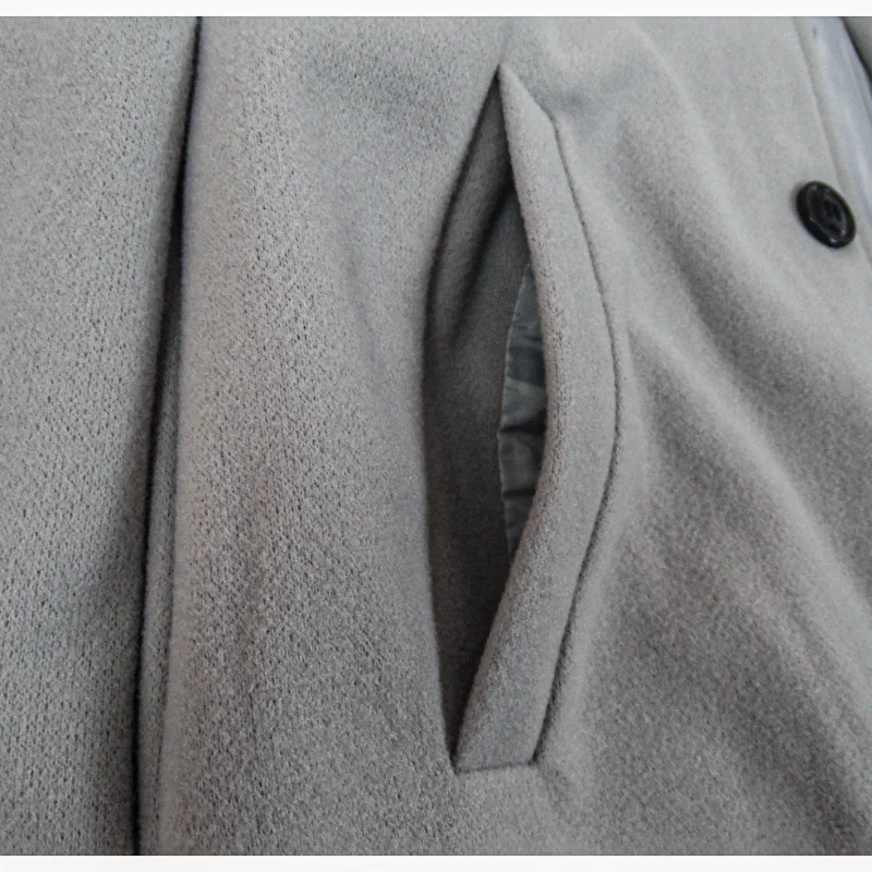 DHM ~ Middellange Casual Herfst- en Winterjas - LUCAS