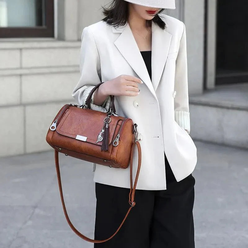 DHM ~ Irmela | Leren tas