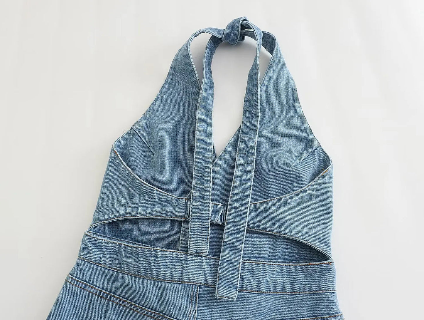 DHM ~ Trendy Denim Jumpsuit