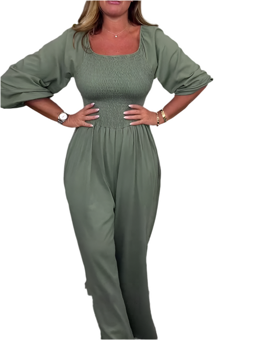 DHM ~ Tijdloze Katoenen Jumpsuit