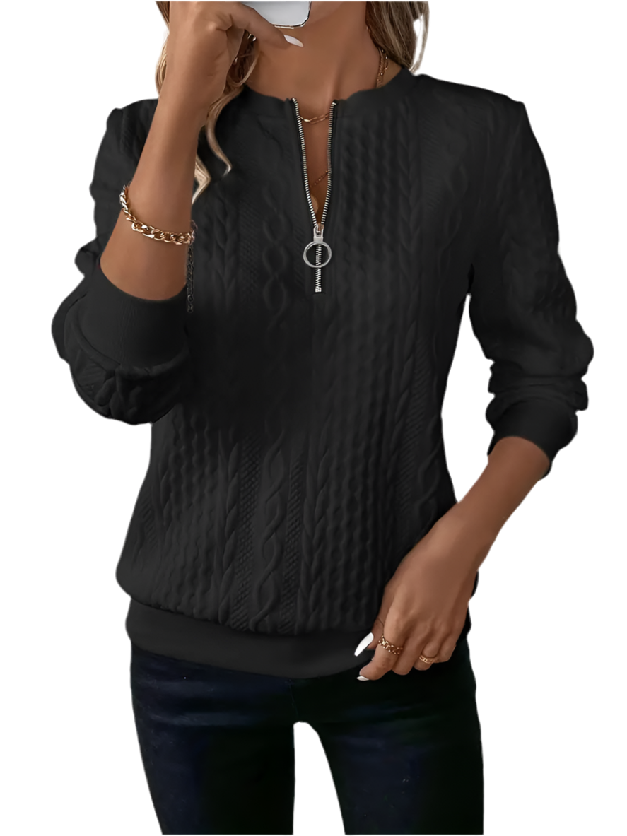 DHM ~ Casual Halfzip Sweater