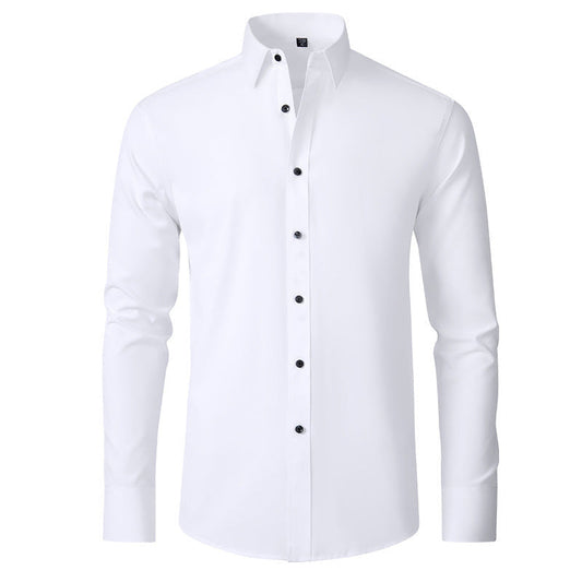 D.H.M 25 | PRIME STRETCH BUSINESS POLO - WHITE