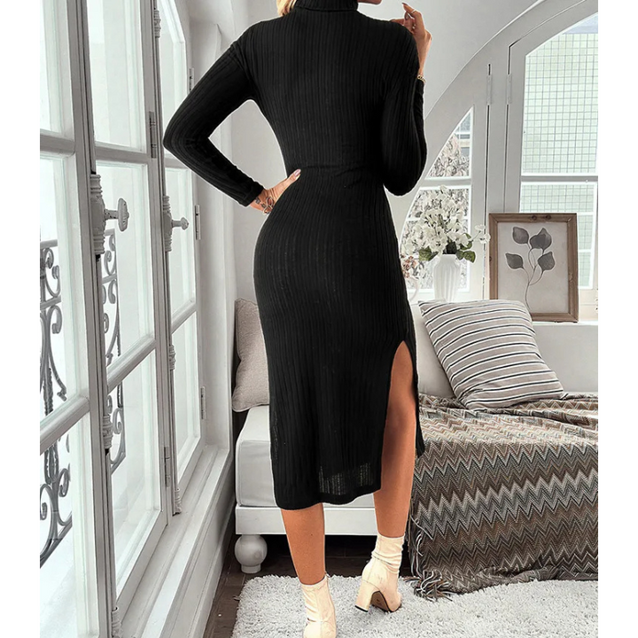 DHM ~ Slim-fit Coltrui Jurk