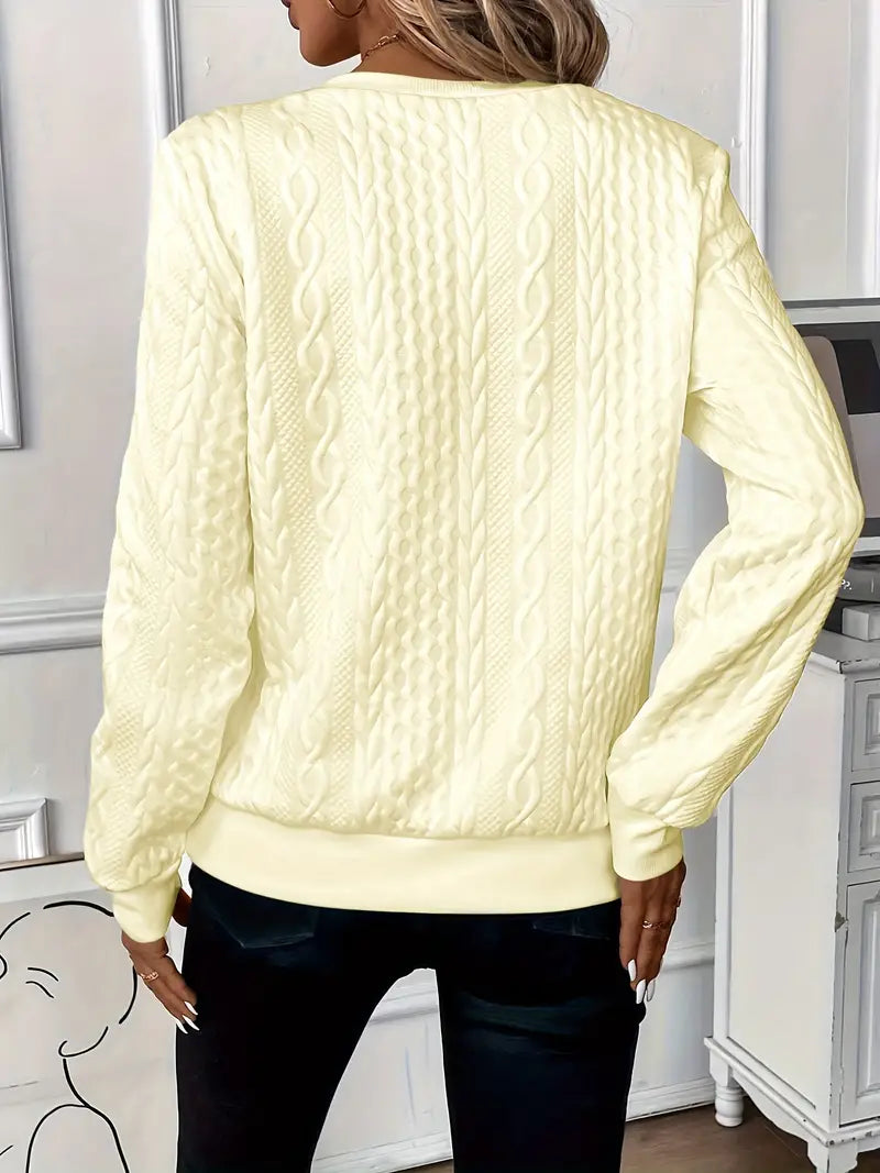 DHM ~ Casual Halfzip Sweater