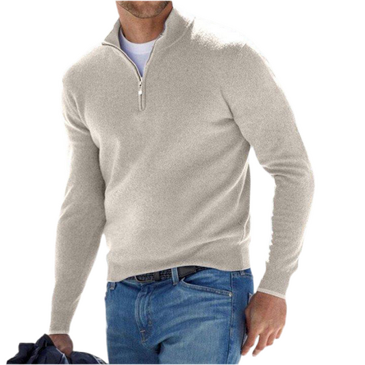 DHM ~ Casual Half-Zip Sweater