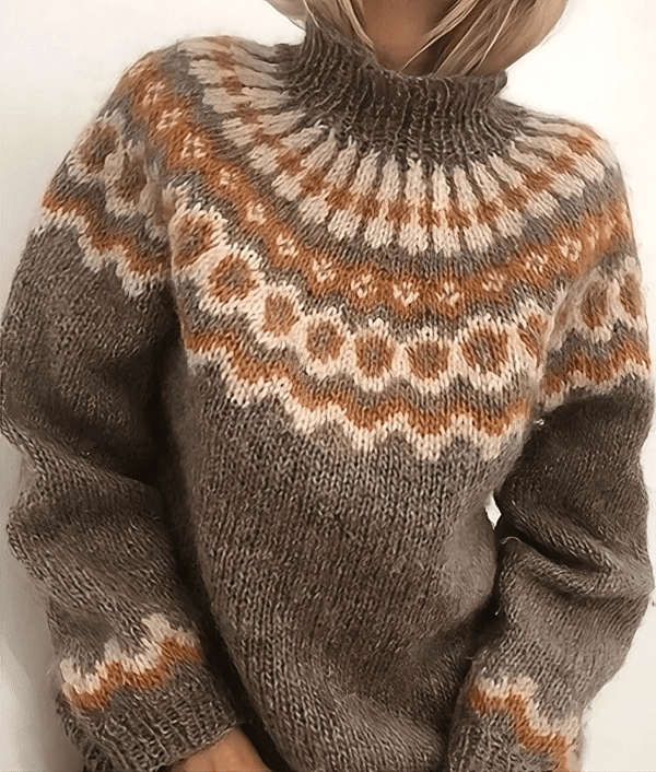 DHM ~ Retro Winter Col Sweater
