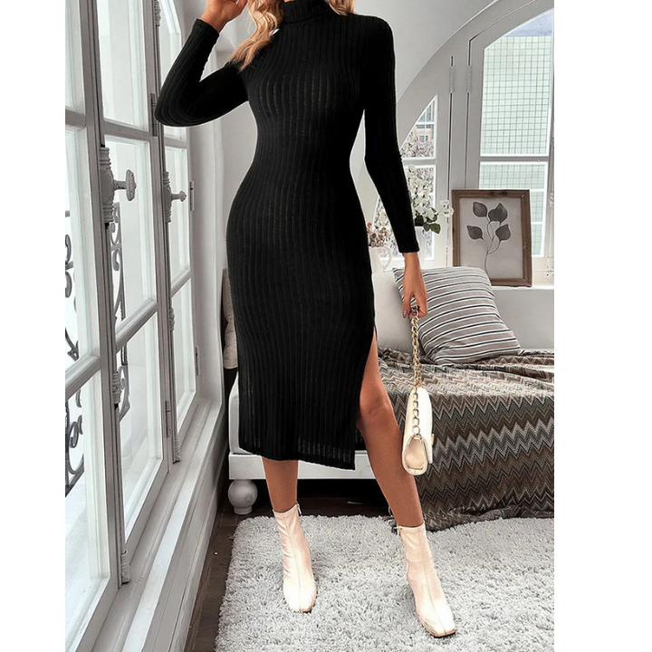 DHM ~ Slim-fit Coltrui Jurk