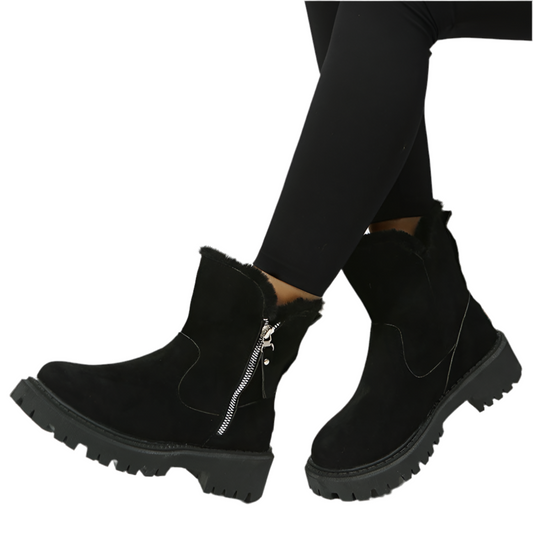 DHM ~ Gladiator antislip met rits winter laarzen