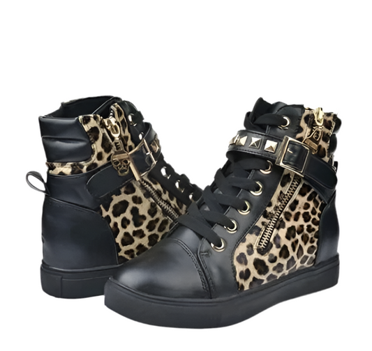 DHM ~ Leopard Premium Sneakers