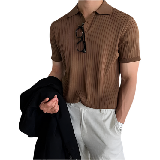 DHM ~ Luxe Retro Polo