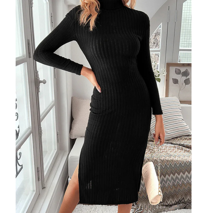 DHM ~ Slim-fit Coltrui Jurk