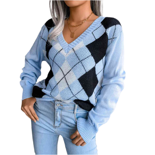 DHM ~ Casual V-hals Sweater