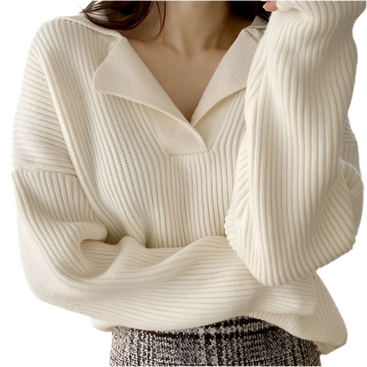 DHM ~ Casual V-Hals Winter Sweater
