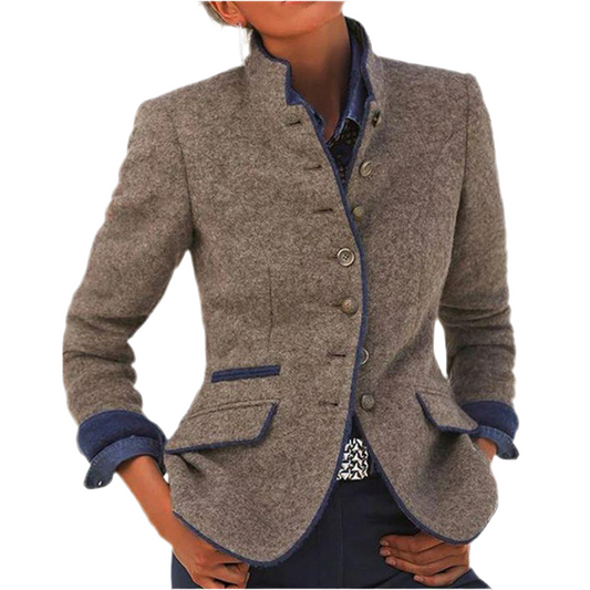 DHM ~ Elegante Lange Mouw Outerwear by LuxuryGlow