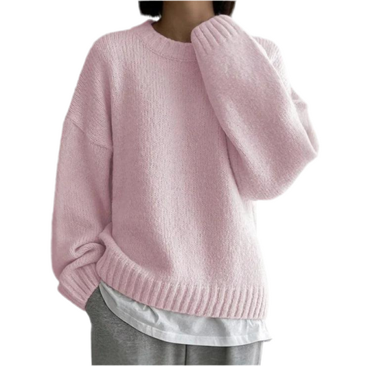 DHM ~ Casual Basic Pink Sweater