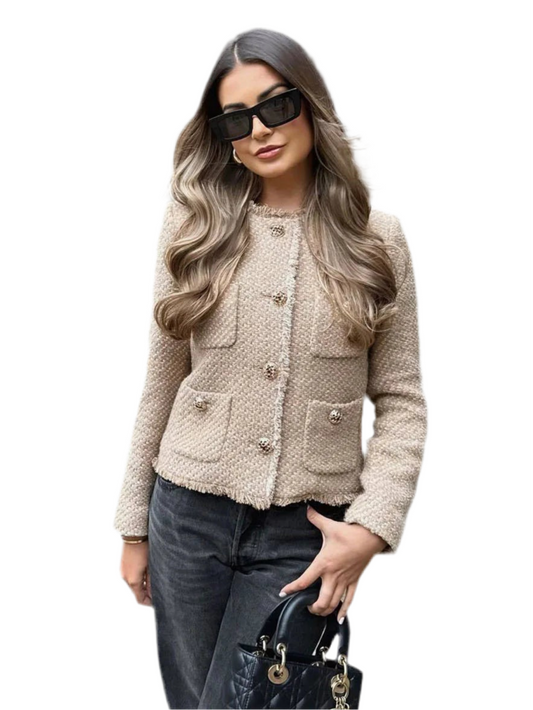 DHM ~ Elegant Cropped Jacket
