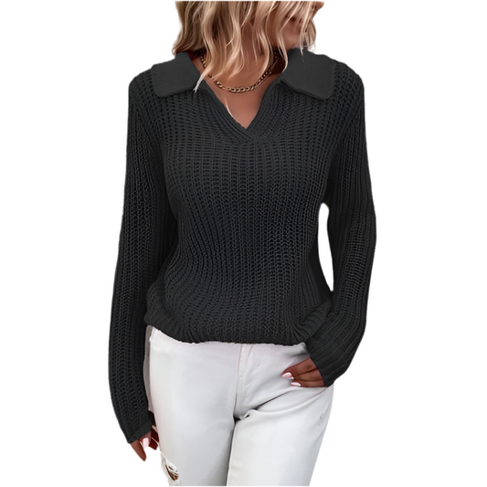 DHM ~ V-hals Winter Sweater