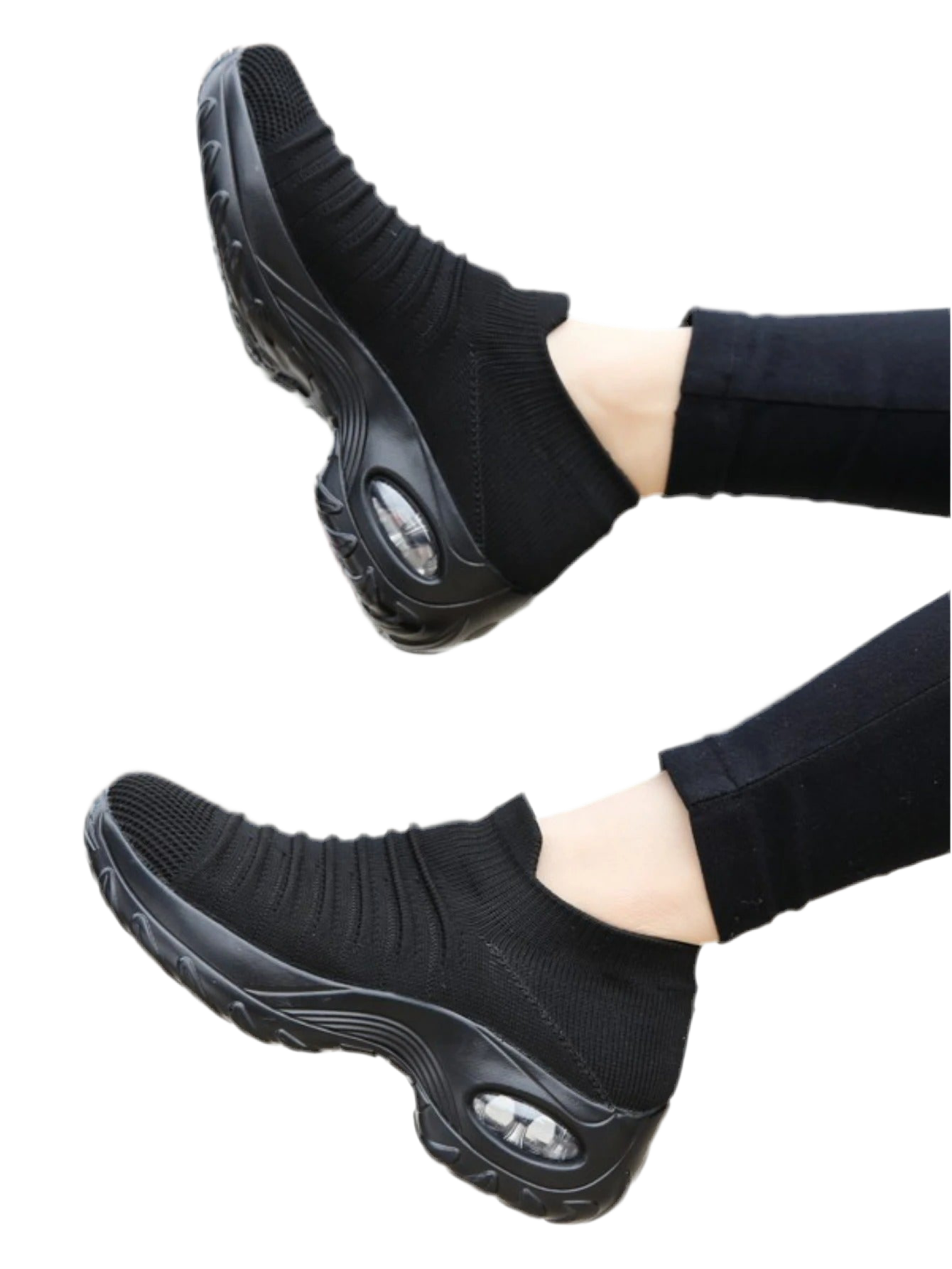 DHM ~ Black&White BareFoot Sneakers 💧