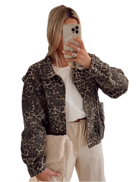 DHM ~ Leopard Print Lady Jacket