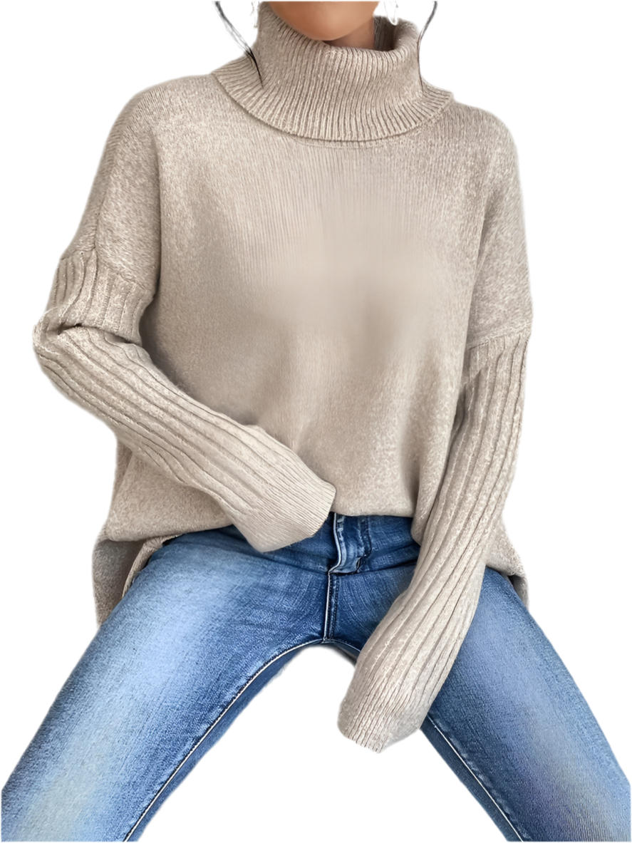 DHM ~ Casual Long Sleeve Col sweater