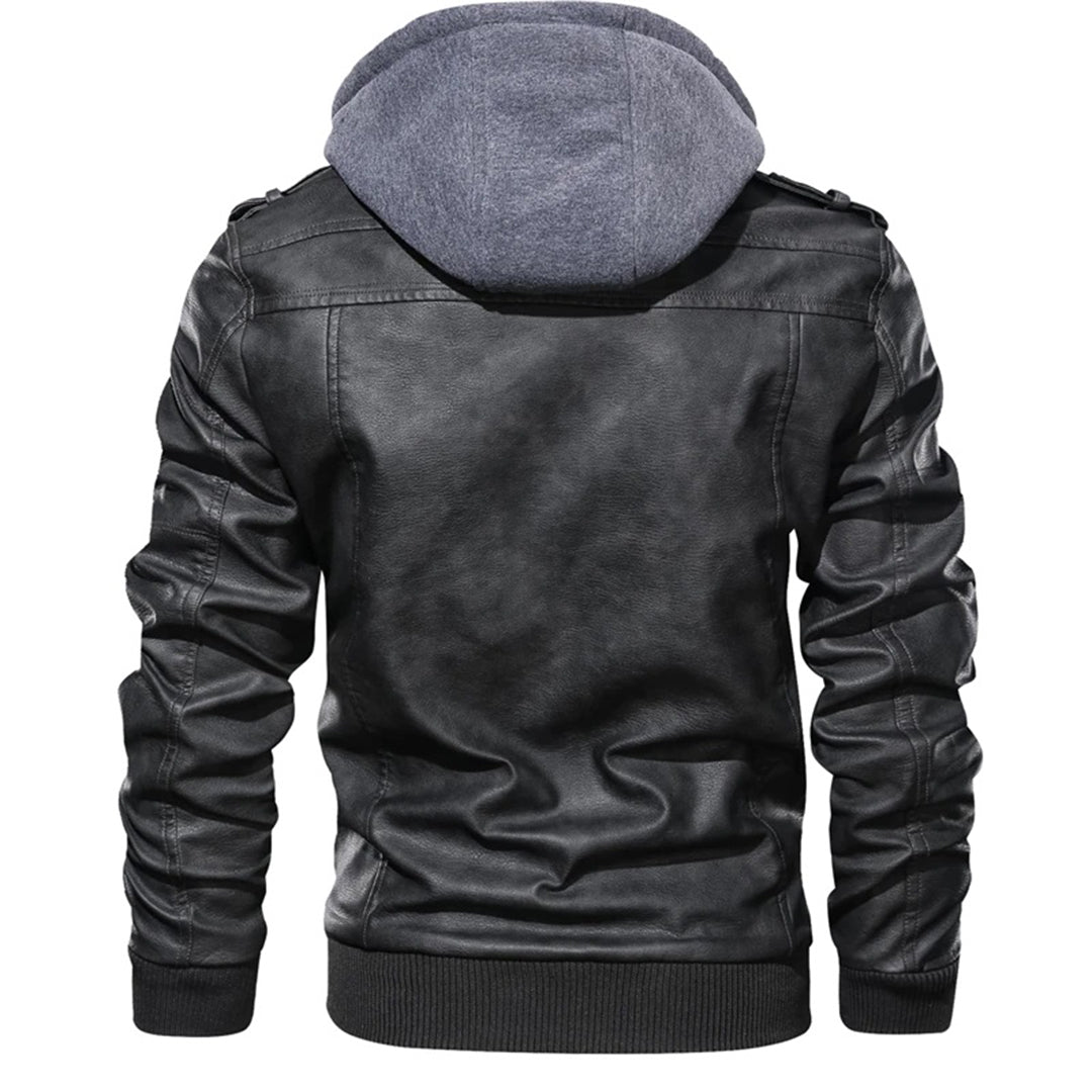 DHM ~ Leren Winterjas met Capuchon - Daniel's