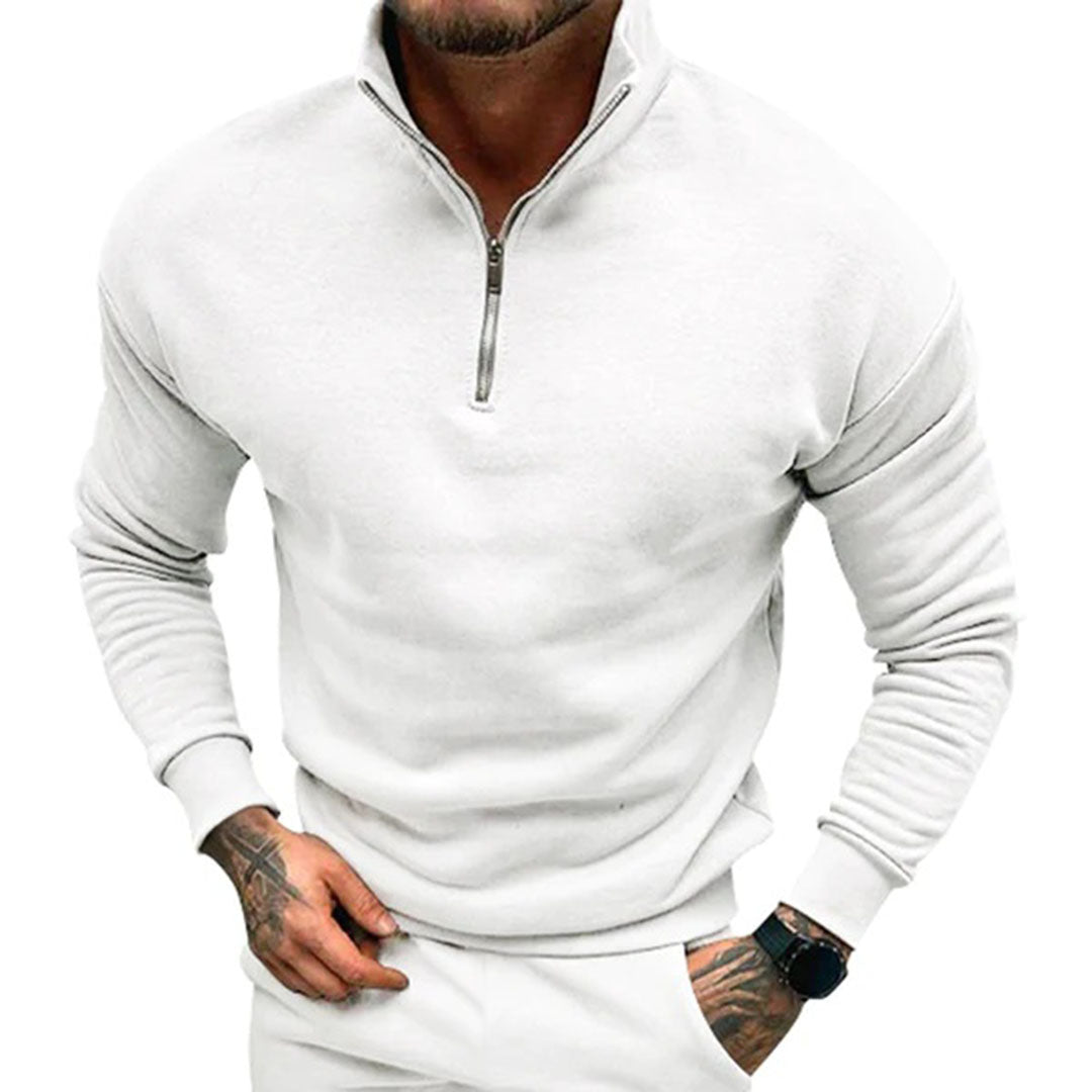 DHM ~ Premium Half-Zip Sweater
