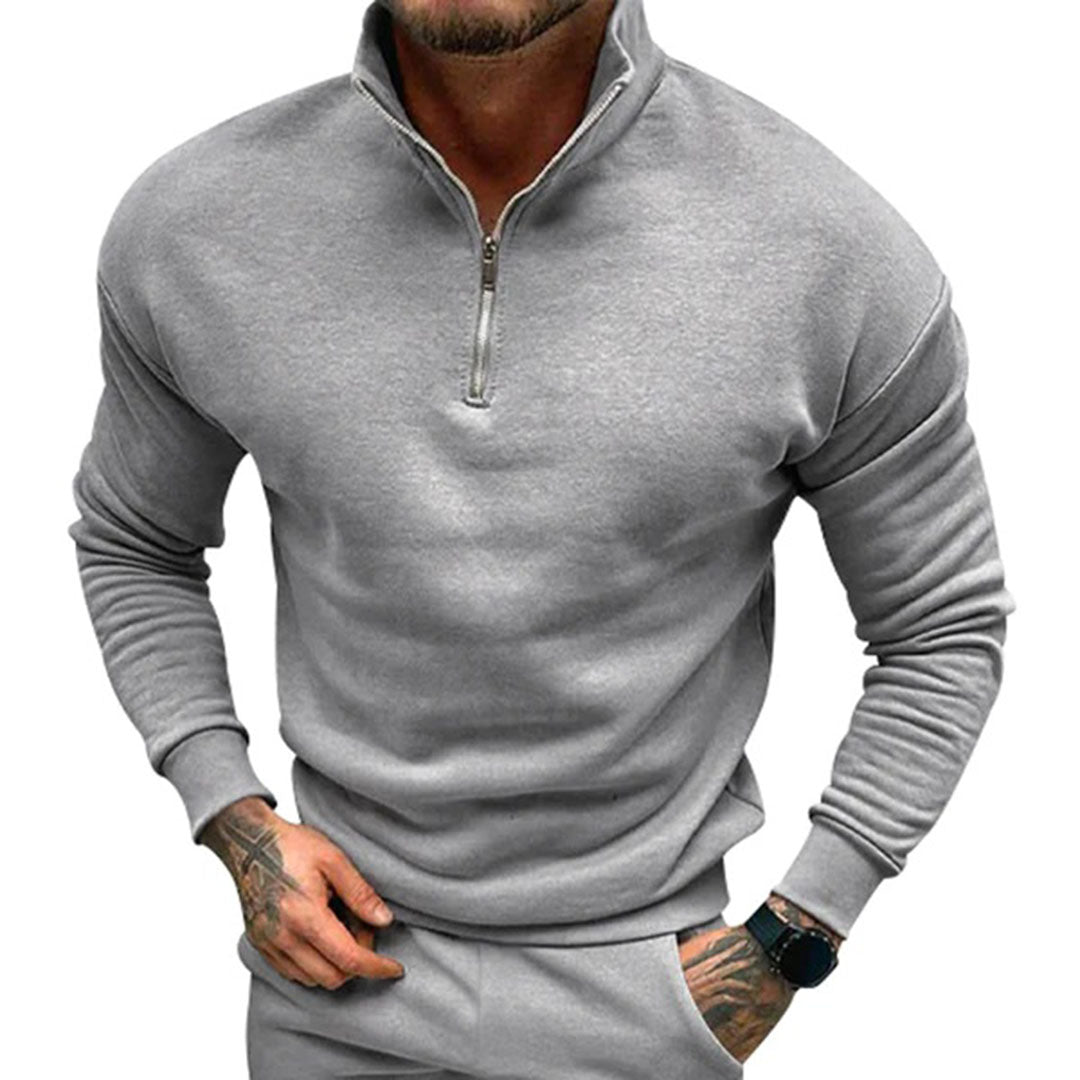 DHM ~ Premium Half-Zip Sweater