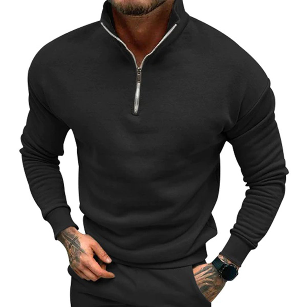 DHM ~ Premium Half-Zip Sweater