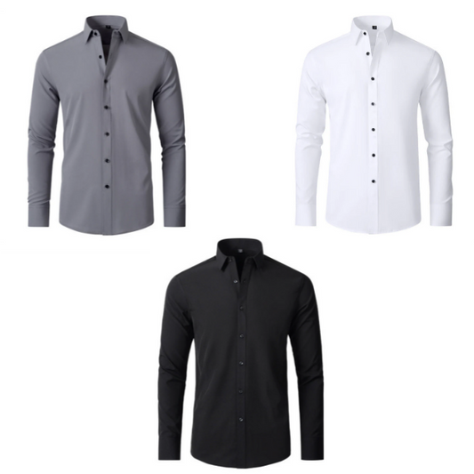 D.H.M 25 - 3PACK PRIME STRETCH BUSINESS POLO