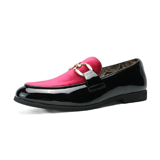 DHM ~ Glanzende leren lak loafers - Luca
