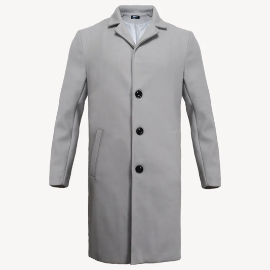 DHM ~ Middellange Casual Herfst- en Winterjas - LUCAS