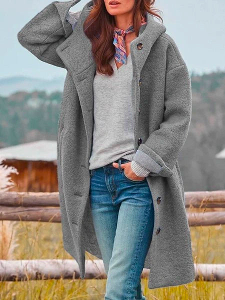 DHM ~ Trenchcoat Met Capuchon