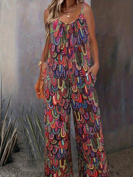 Carley™ - Loszittende jumpsuit